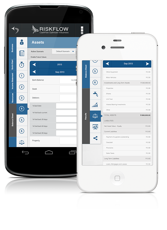 App on Mobile screen